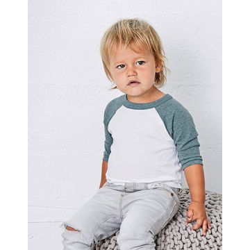 CV3200T | Toddler 3/4 Sleeve Baseball Tee | Canvas