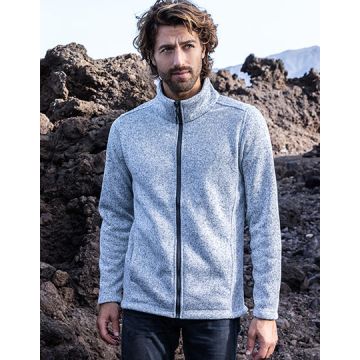 E7720 | Men´s Knit Fleece Jacket C+ | Promodoro