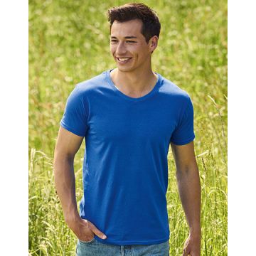 F273 | Iconic 150 V Neck T | Fruit of the Loom