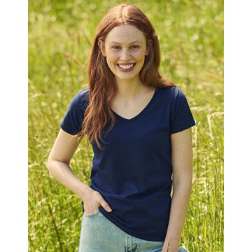 F274 | Ladies´ Iconic 150 V Neck T | Fruit of the Loom