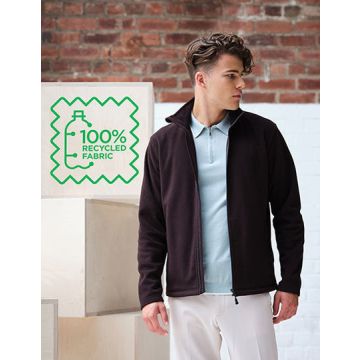 RG6220 | Honestly Made Recycled Full Zip Microfleece | Regat