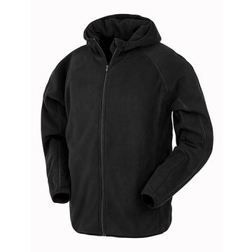 RT906 | Recycled Hooded Microfleece Jacket | 01/25
