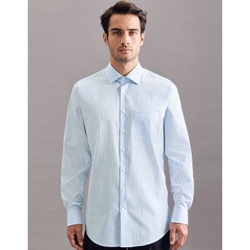 SN193600 | Men´s Shirt Regular Fit Check/Stripes Long Sleeve