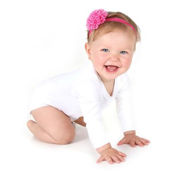 X805 | Long Sleeve Baby Bodysuit Polyester | Link Sublime Te
