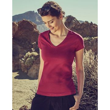 XO1525 | Women´s V-Neck T-Shirt | X.O by Promodoro