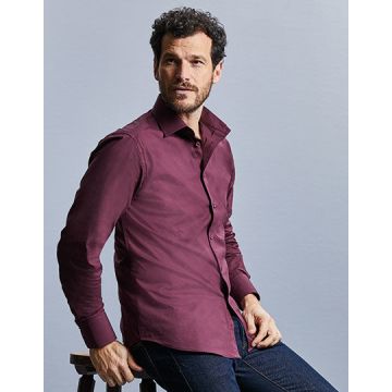 Z946 | Men´s Long Sleeve Fitted Stretch Shirt | Russell Coll
